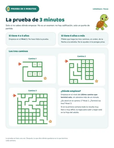 Prueba de 3 minutos